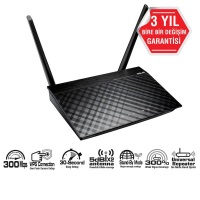 ASUS RT-N12+ 300MBPS Kablosuz 4 Port Router, Access Point, Repeater - 1